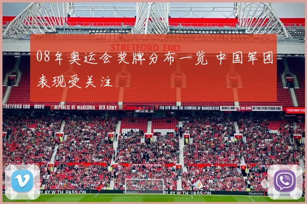 08年奥运会奖牌分布一览 中国军团表现受关注