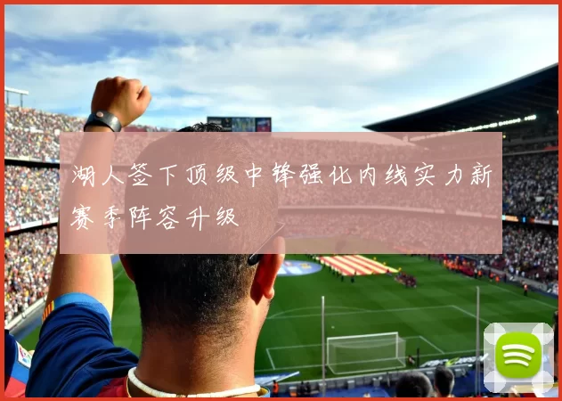 湖人签下顶级中锋强化内线实力新赛季阵容升级