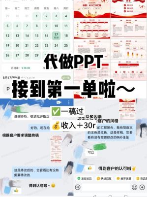 PPT代做：接到第一单啦～一稿过