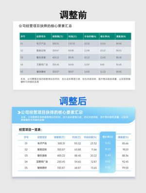 粉蓝色PPT美化代做改稿案例